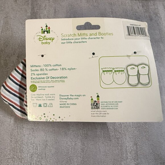 NWT Infant Disney Baby Scratch Mittens & Booties - Picture 4 of 5